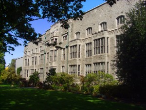 Lots of beautiful science happens in the chemistry building at UBC. Photo by Tr1plefilter, 2008 (public domain).